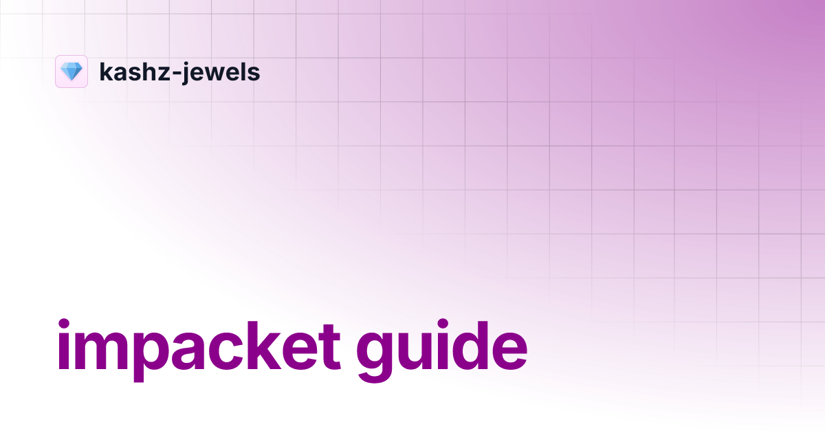 impacket guide | kashz-jewels